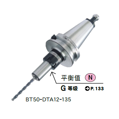 超彈性筒夾刀柄A型（xíng）(DTA)