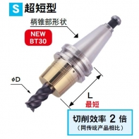 超短型熱裝刀（dāo）柄