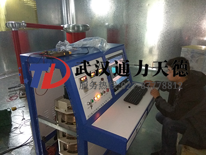 廣東深圳互（hù）感器無局放試驗現場