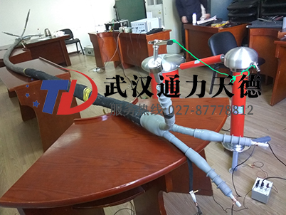 黑龍（lóng）江哈爾濱工業大學電纜局放試驗現場