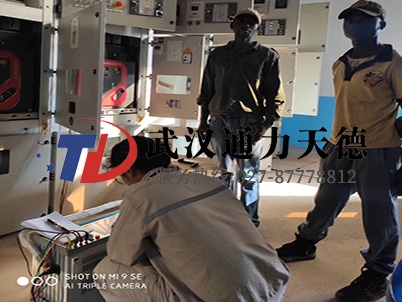 阿爾及利亞微機繼電保護測試儀試（shì）驗現場