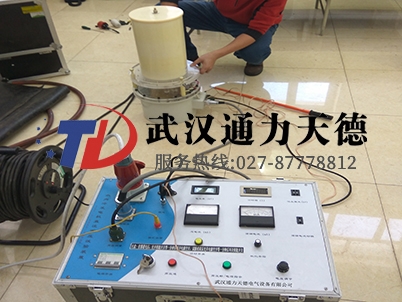 黑龍江雞（jī）西大唐熱電廠水內冷直流高壓發生器培訓現場